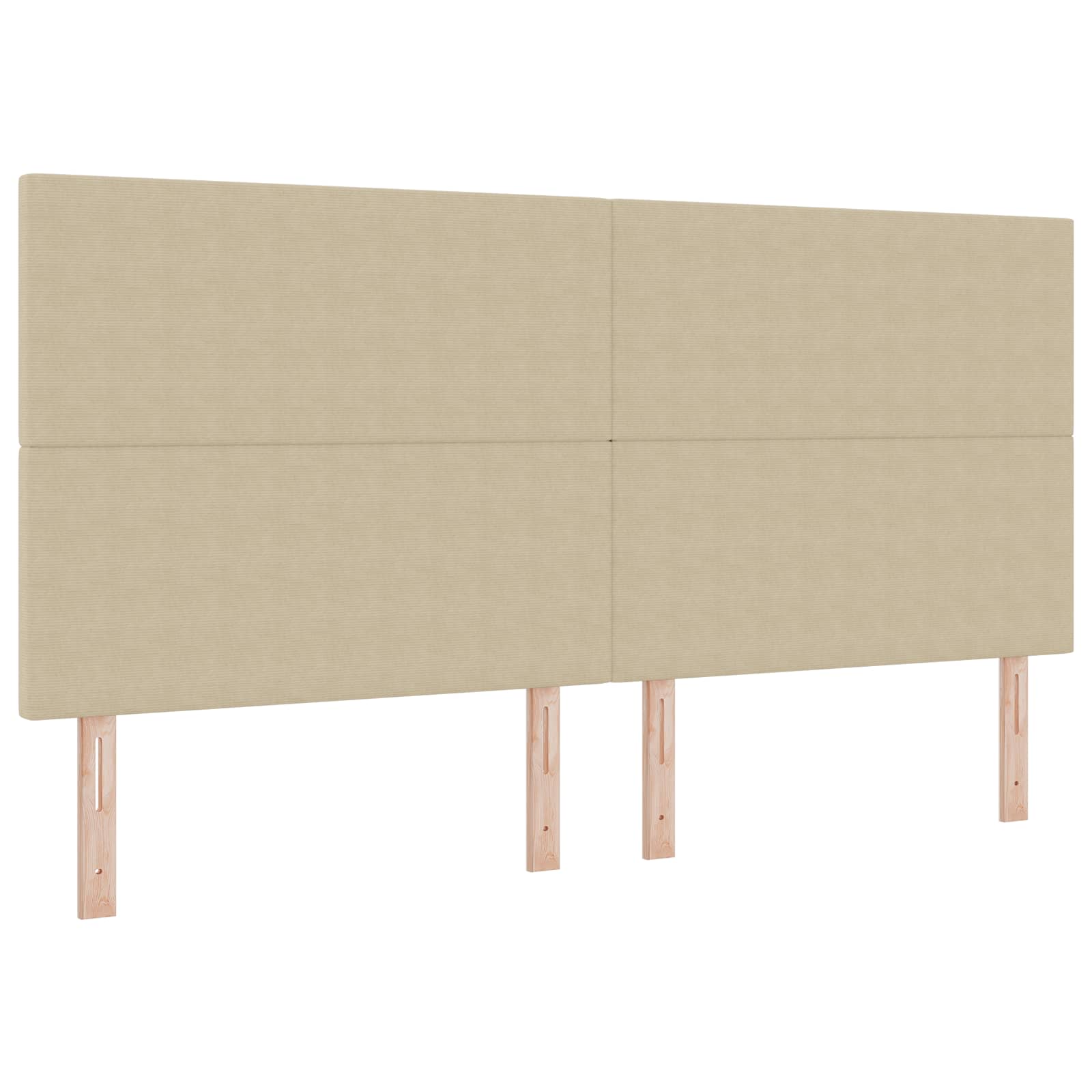 Tête de lit LED avec tête de lit Vert gris 200 cm Polyester - XIOS