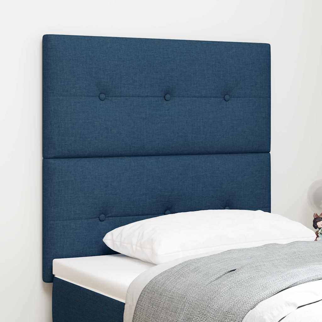 Tête de lit LED avec des lumières à LED Bleu 80 cm Polyester - XIOS