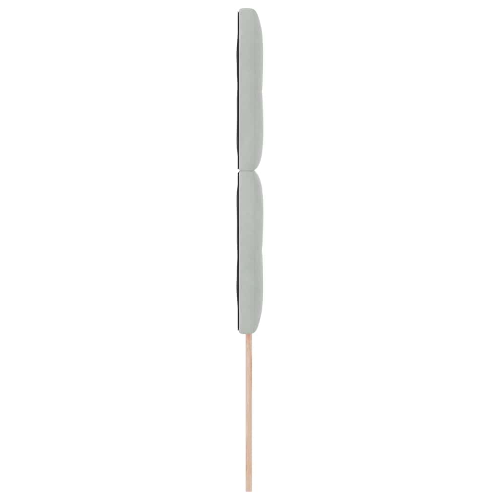 Tête de lit LED Gris clair 80 cm Polyester - XIOS