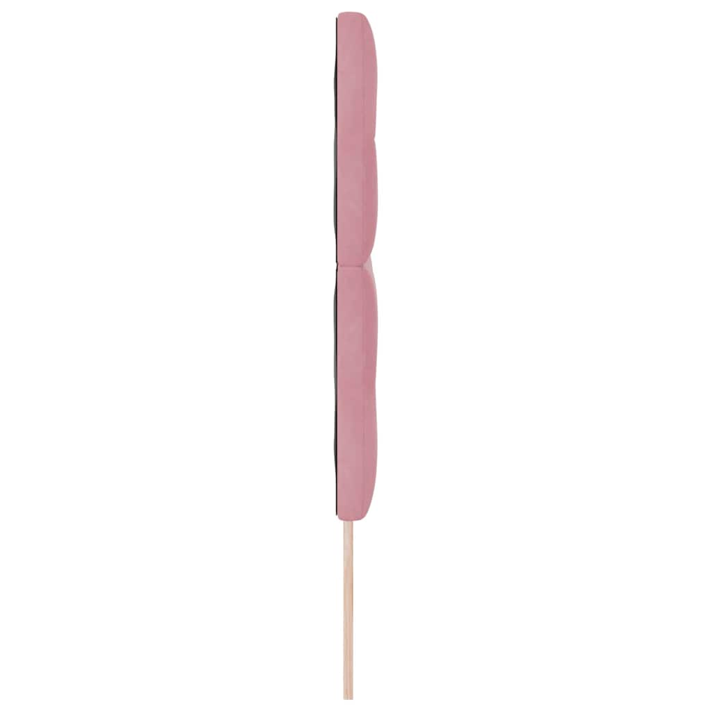Tête de lit LED avec des lumières à LED Rose 144 cm Polyester - XIOS
