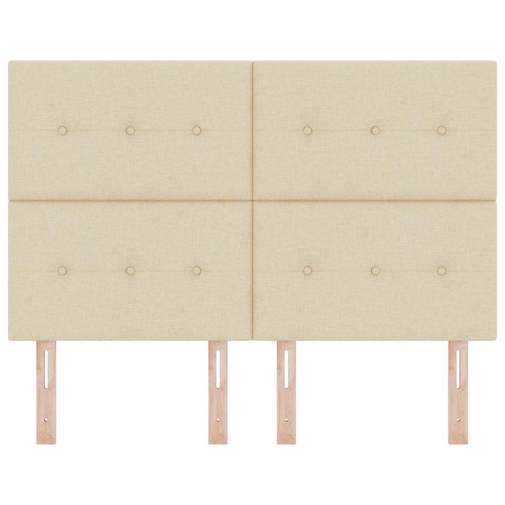 Tête de lit LED avec des lumières à LED Crème 160 cm Polyester - XIOS