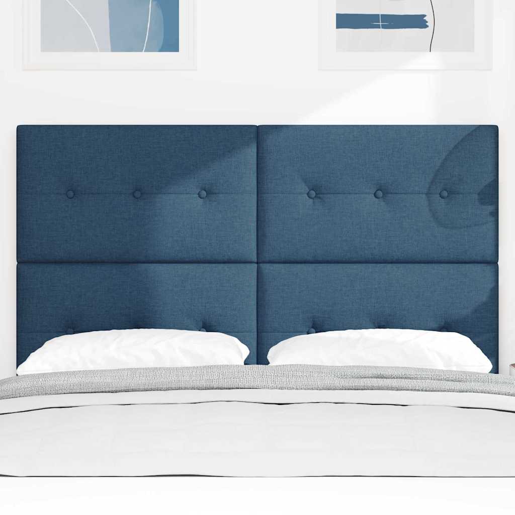 Tête de lit LED avec des lumières à LED Bleu 160 cm Polyester - XIOS