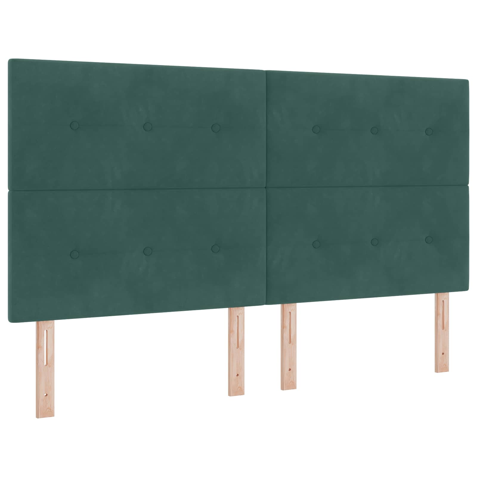 Tête de lit LED avec des lumières à LED Vert 180 cm Polyester - XIOS