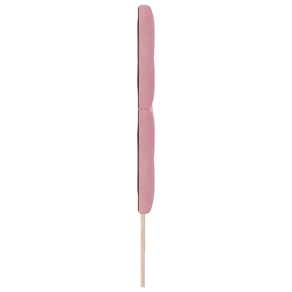 Tête de lit LED avec des lumières à LED Rose 180 cm Polyester - XIOS
