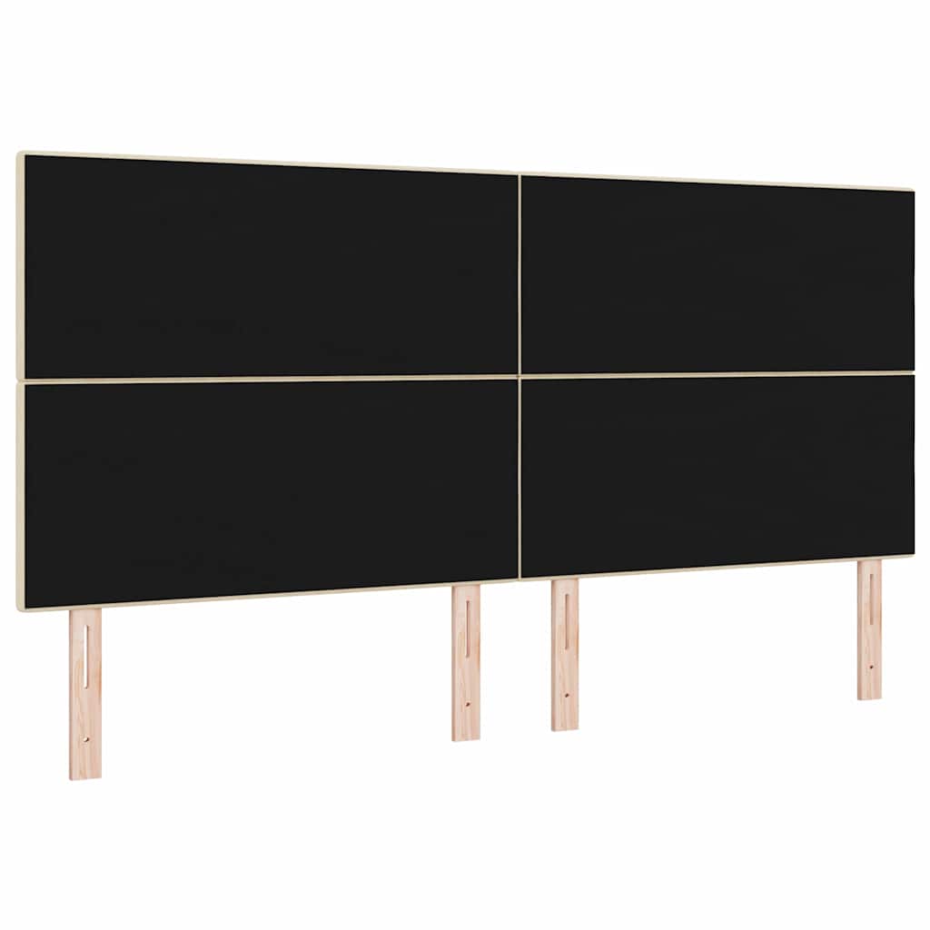 Tête de lit LED avec des lumières à LED Crème 200 cm Polyester - XIOS