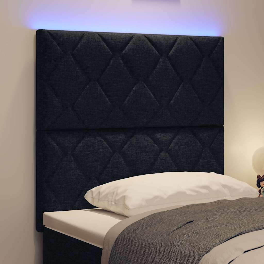 Tête de lit Noir 100 cm tissu - XIOS