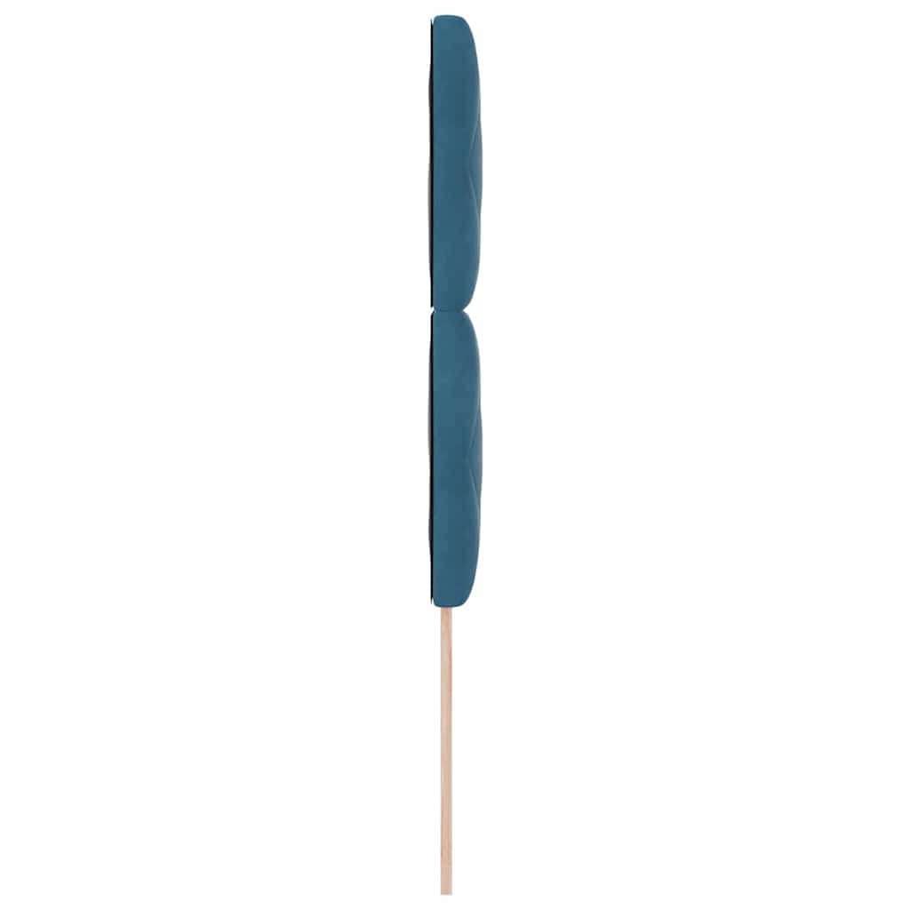 Tête de lit LED Bleu foncé 100 cm Cuir synthétique - XIOS