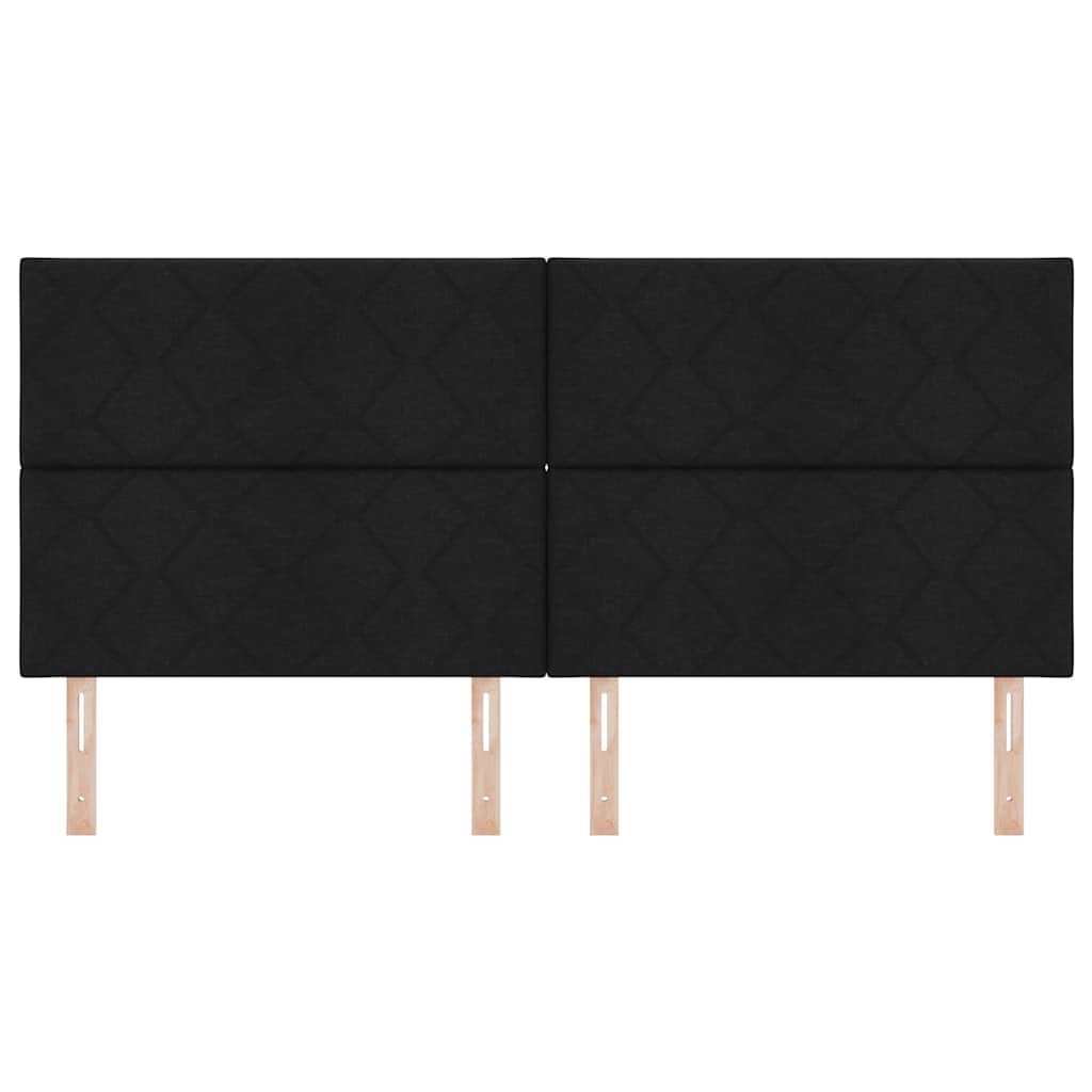 Tête de lit Noir 200 cm tissu - XIOS