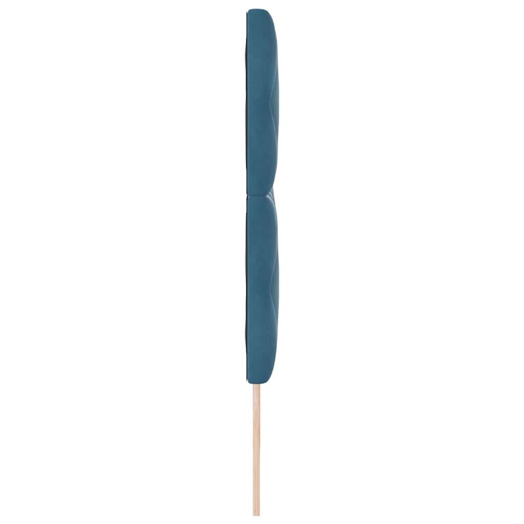 Tête de lit LED Bleu foncé 200 cm Cuir synthétique - XIOS