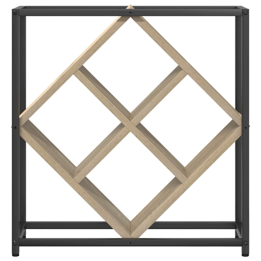 Étagère à vin Chêne sonoma 51 x 18 x 52,5 cm Bois d'ingénierie - XIOS