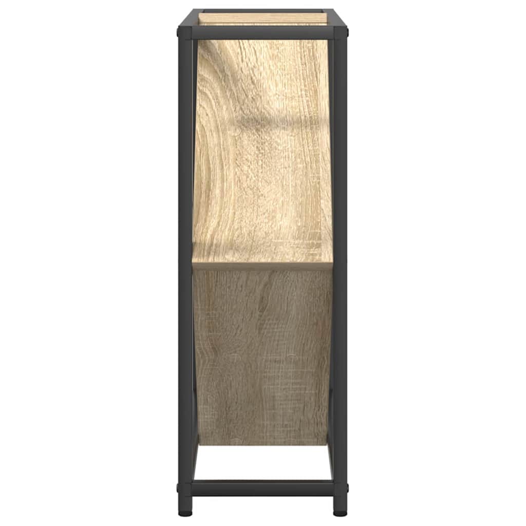 Étagère à vin Chêne sonoma 51 x 18 x 52,5 cm Bois d'ingénierie - XIOS