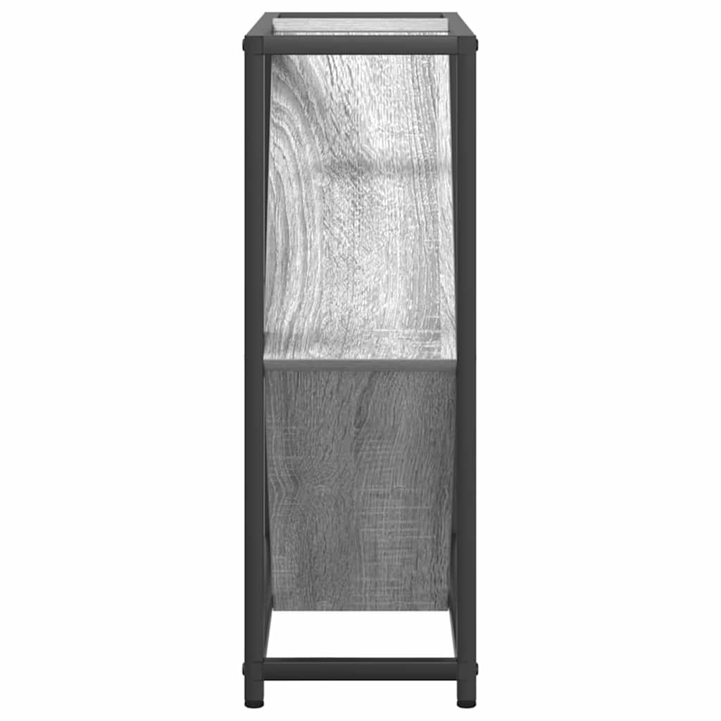 Étagère à vin Gris 51 x 18 x 52,5 cm Bois d'ingénierie - XIOS