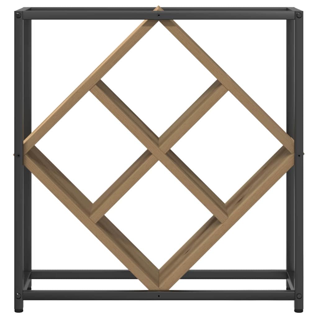 Étagère à vin chêne artisanal 51 x 18 x 52,5 cm - XIOS