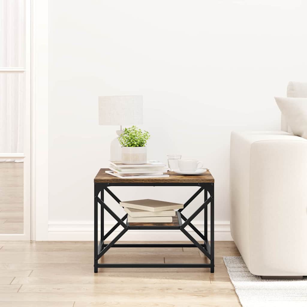 Table basse Chêne fumé 51 x 50 x 40 cm - XIOS