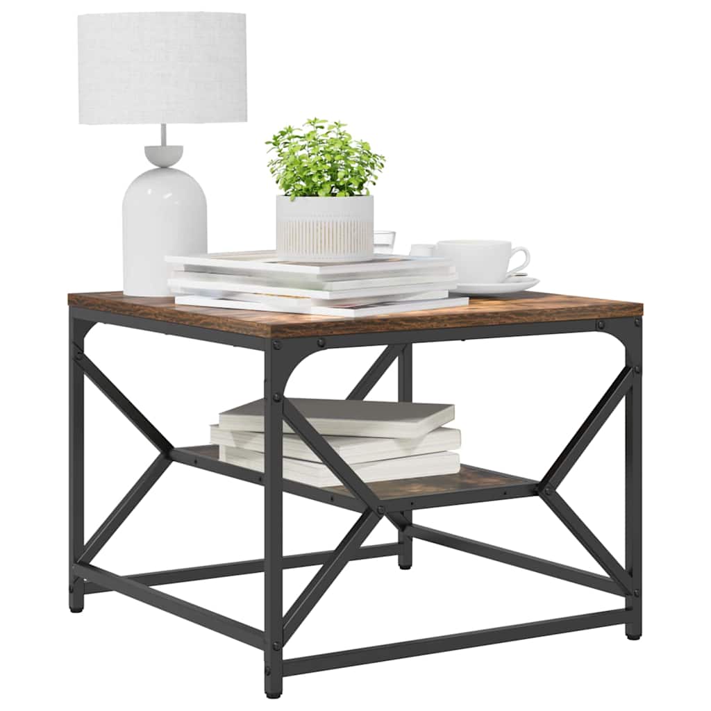 Table basse Chêne fumé 51 x 50 x 40 cm - XIOS