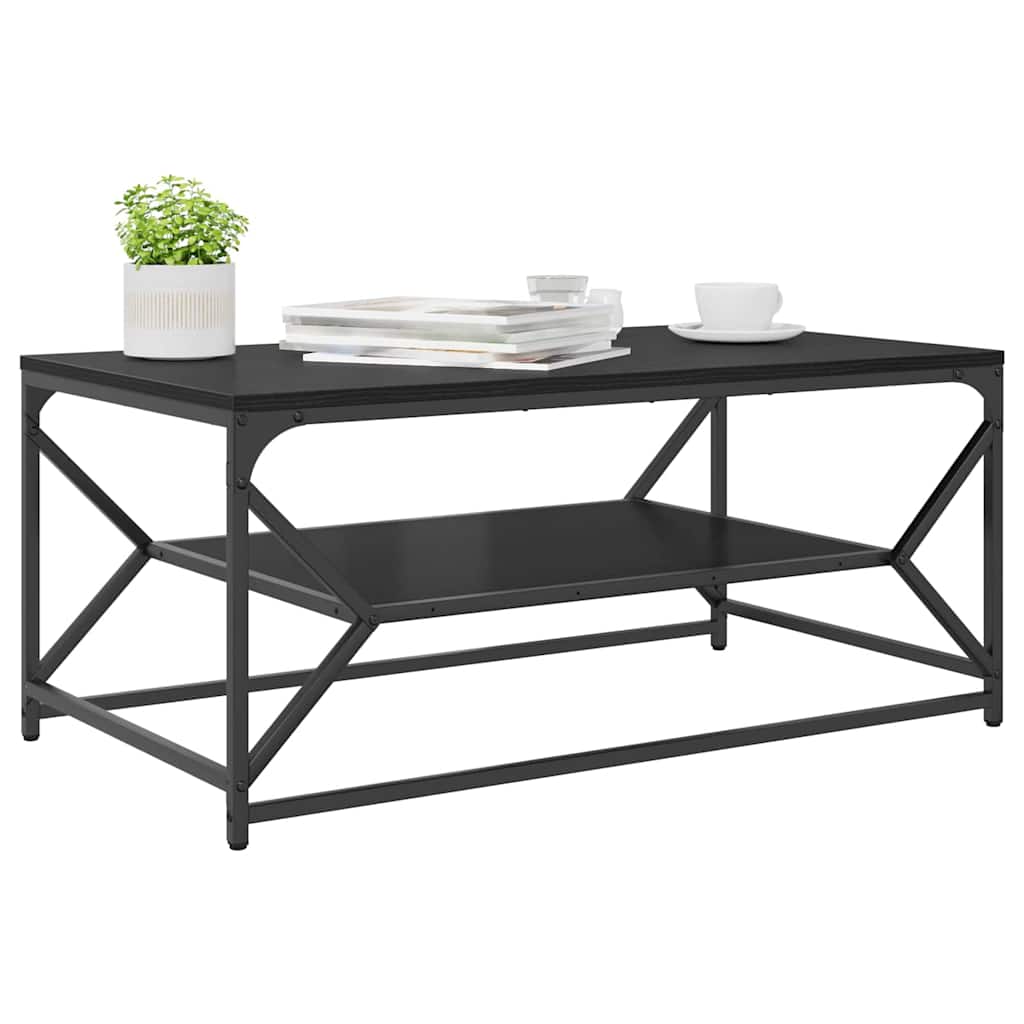 Table basse Chêne noir 90 x 50 x 40 cm - XIOS