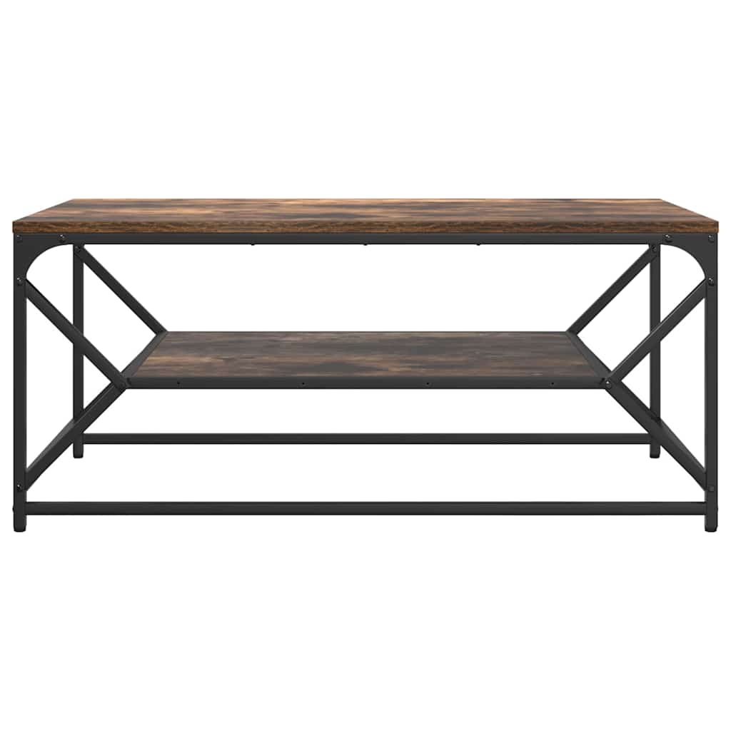 Table basse Chêne fumé 90 x 50 x 40 cm - XIOS