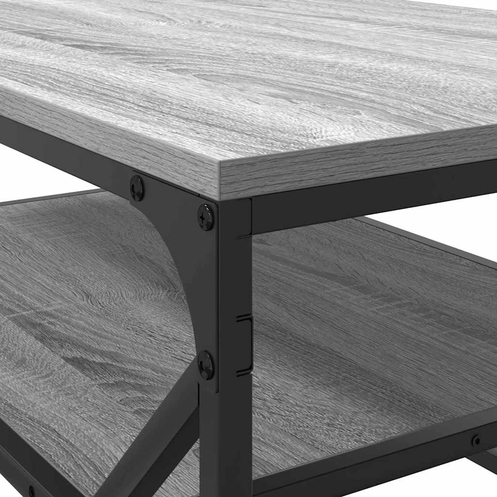 Table basse Gris Sonoma 90 x 50 x 40 cm - XIOS