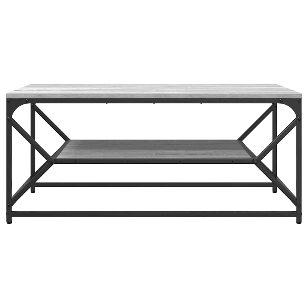 Table basse Gris Sonoma 90 x 50 x 40 cm - XIOS