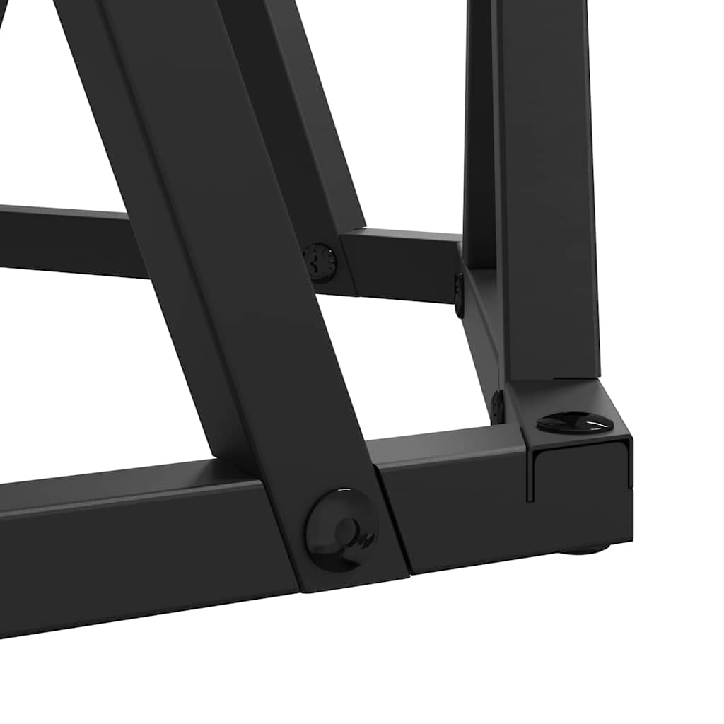 Table d'appoint 2 pcs Chêne noir 50 x 50 x 40 cm - XIOS