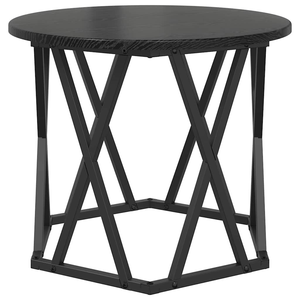 Table d'appoint 2 pcs Chêne noir 50 x 50 x 40 cm - XIOS