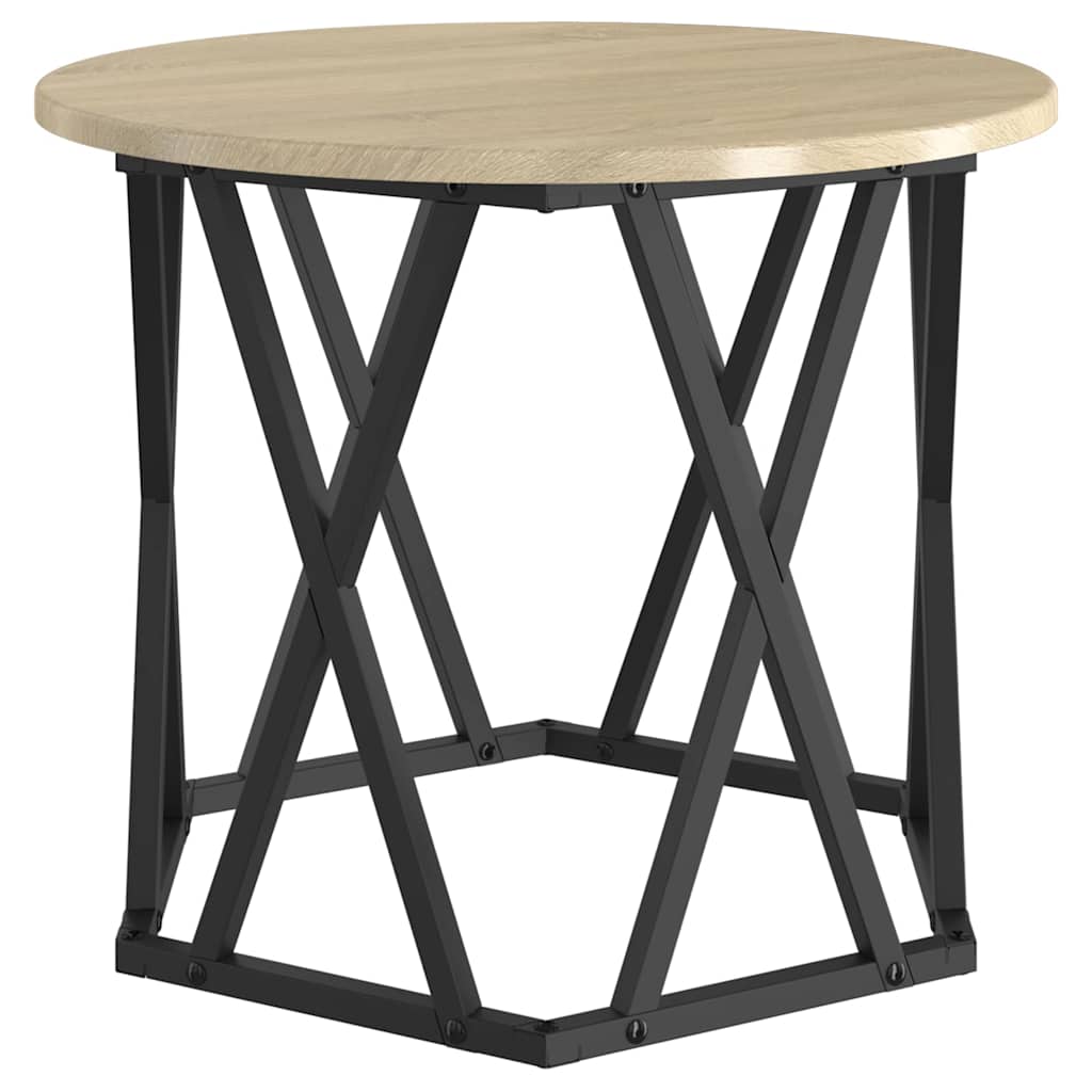 Table d'appoint 2 pcs Chêne sonoma 50 x 50 x 40 cm - XIOS