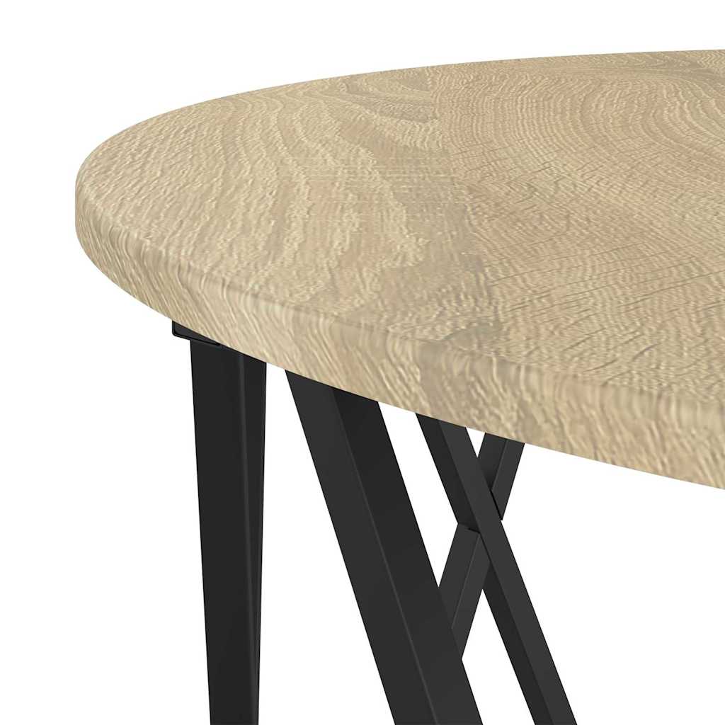 Table basse Chêne sonoma 80 x 80 x 42 cm - XIOS