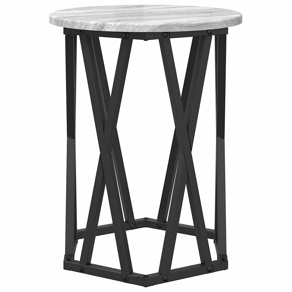 Table basse 2 pc Gris Sonoma 50 x 50 x 50 cm - XIOS