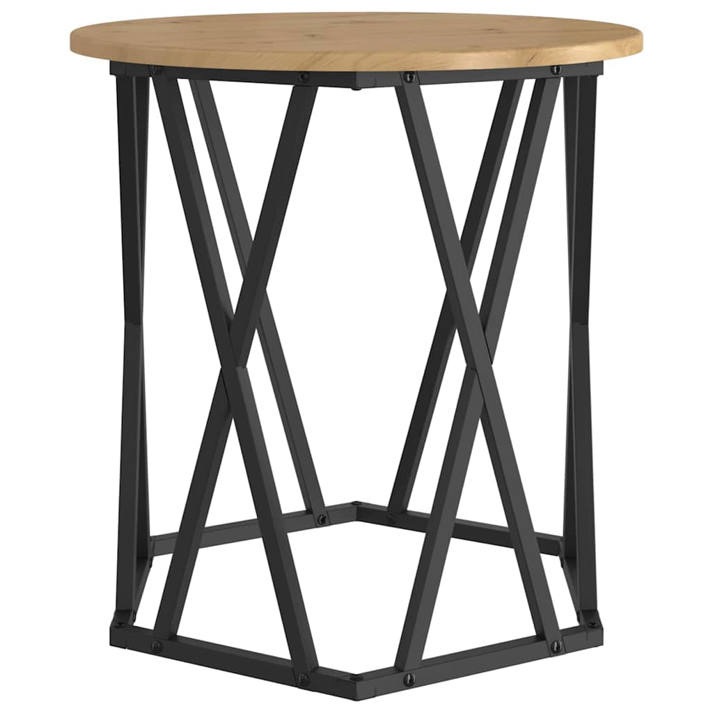 Table basse 2 pcs chêne artisanal 50 x 50 x 50 cm - XIOS