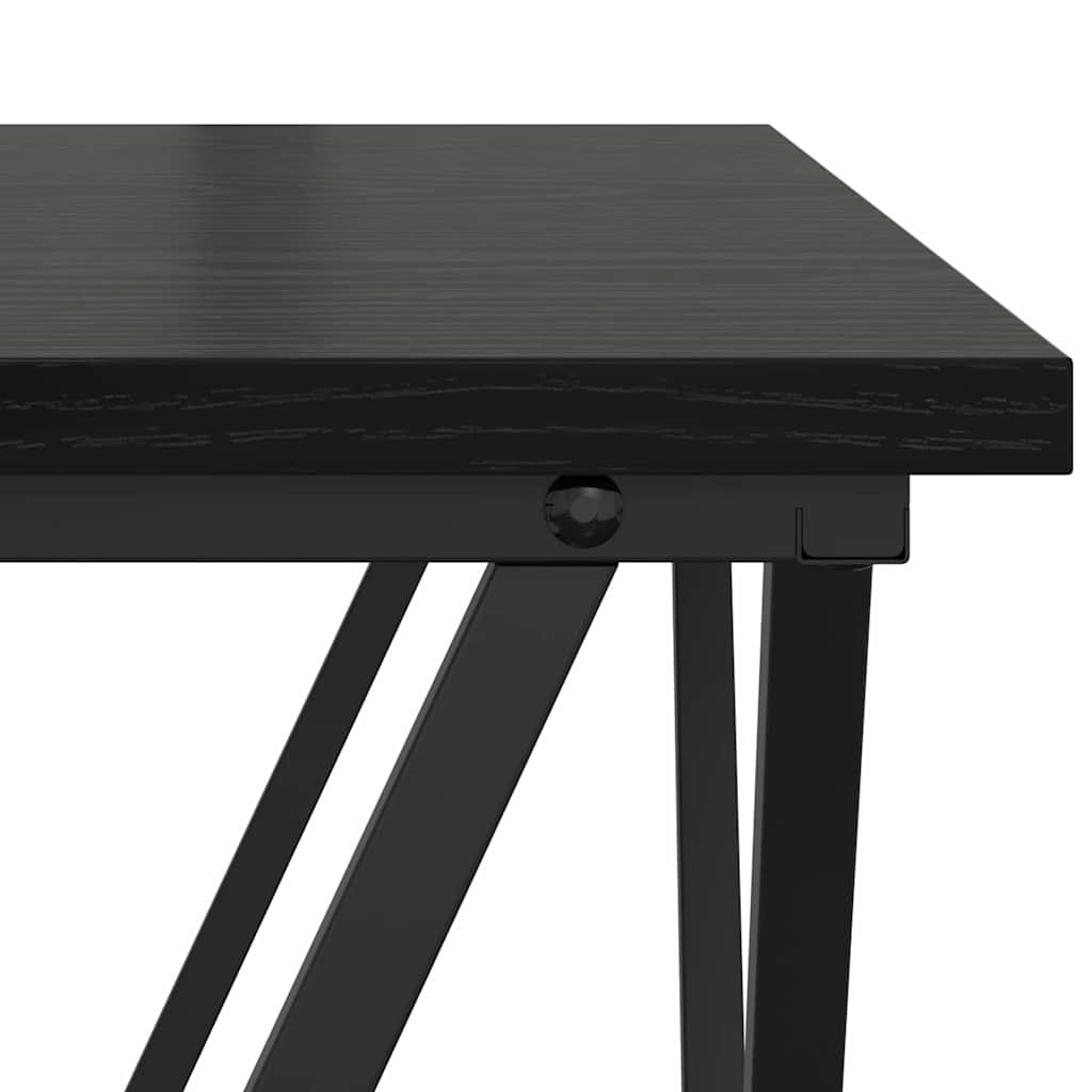 Ensemble de tables d'appoint 2 pcs Chêne noir 50 x 50 x 40 cm - XIOS