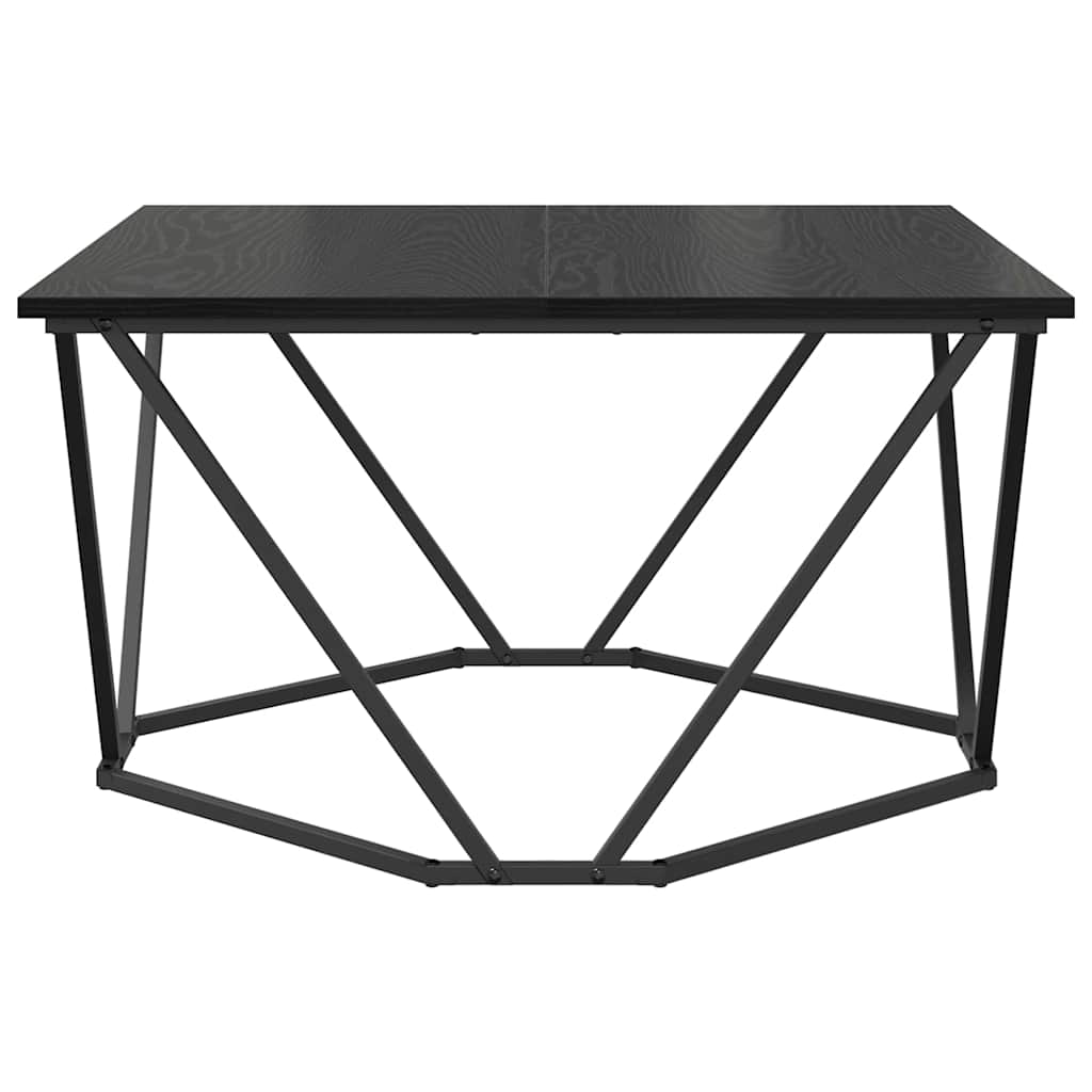 Table basse Chêne noir 80 x 80 x 45 cm - XIOS