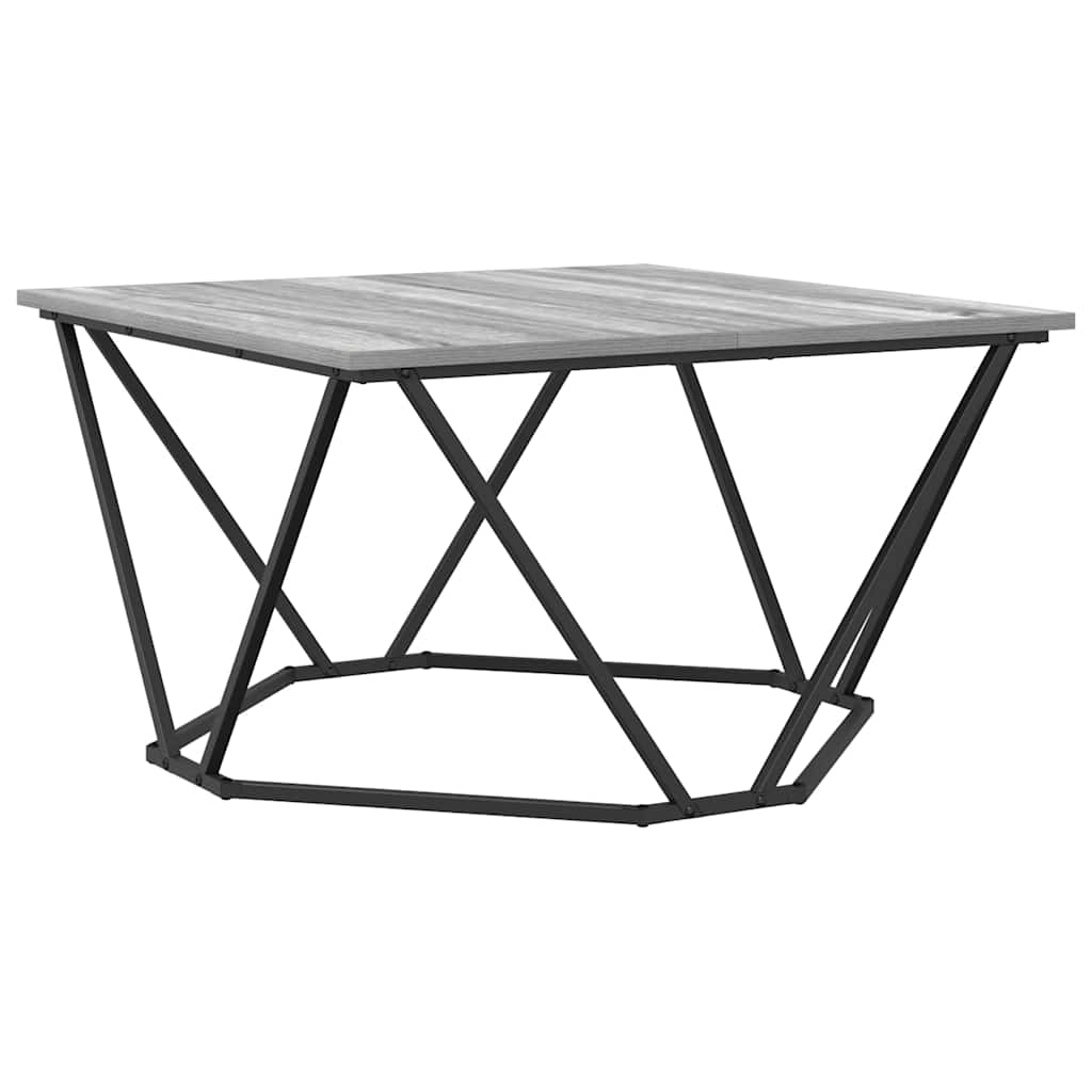 Table basse Sonoma gris 80 x 80 x 45 cm - XIOS