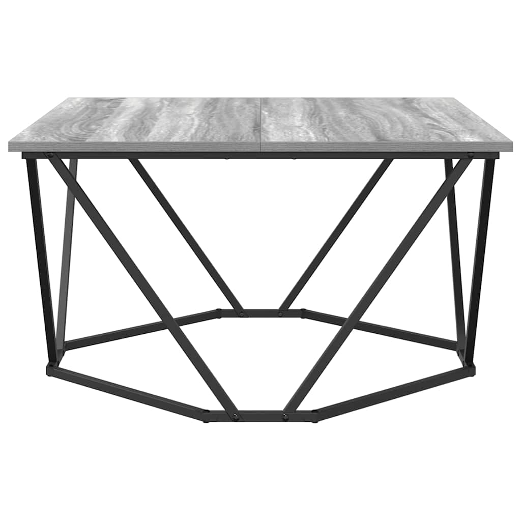 Table basse Sonoma gris 80 x 80 x 45 cm - XIOS