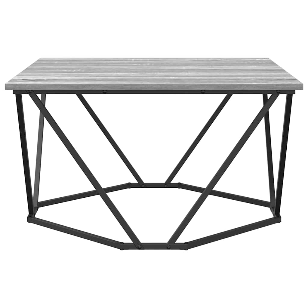 Table basse Sonoma gris 80 x 80 x 45 cm - XIOS