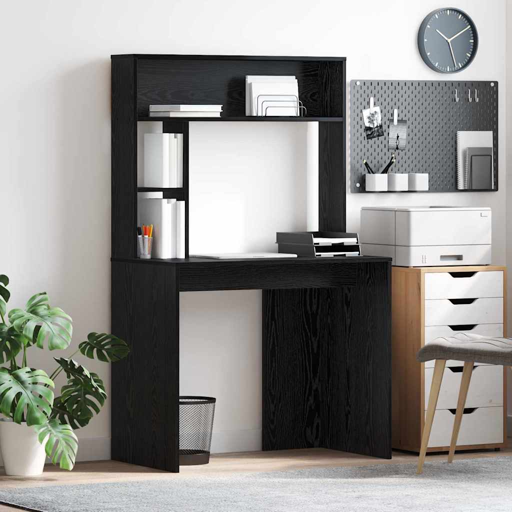 Bureau Chêne noir 91 x 50 x 149 cm Bois d'ingénierie - XIOS