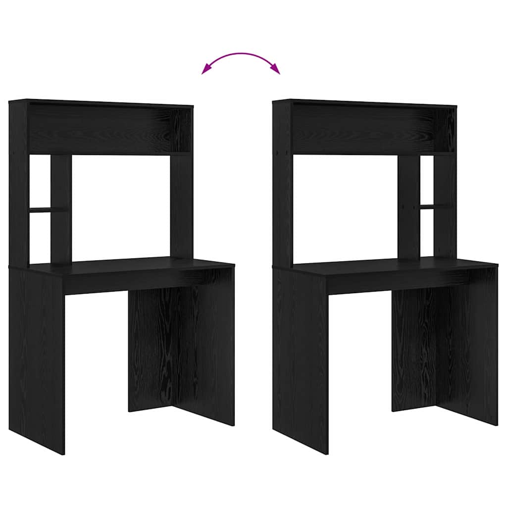 Bureau Chêne noir 91 x 50 x 149 cm Bois d'ingénierie - XIOS