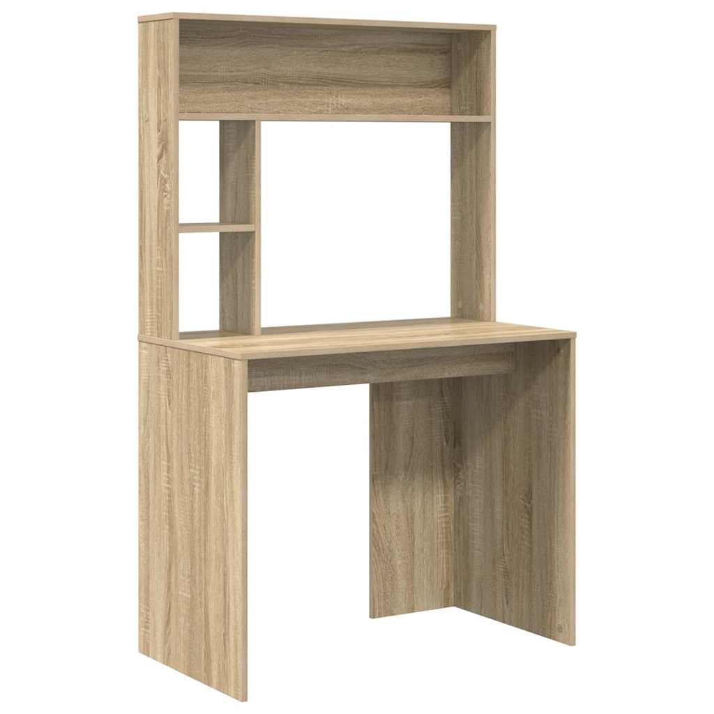Bureau Chêne Sonoma Bois d'ingénierie 91 x 50 x 149 cm - XIOS