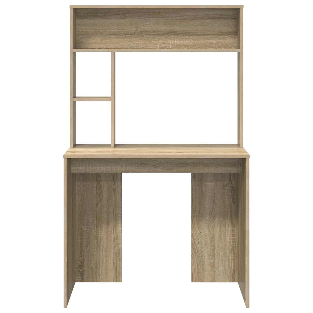 Bureau Chêne Sonoma Bois d'ingénierie 91 x 50 x 149 cm - XIOS