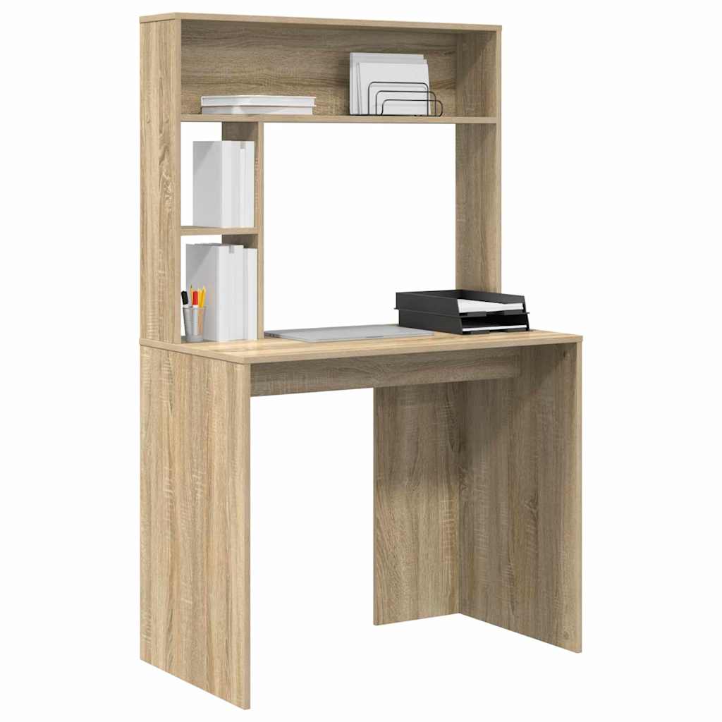Bureau Chêne Sonoma Bois d'ingénierie 91 x 50 x 149 cm - XIOS