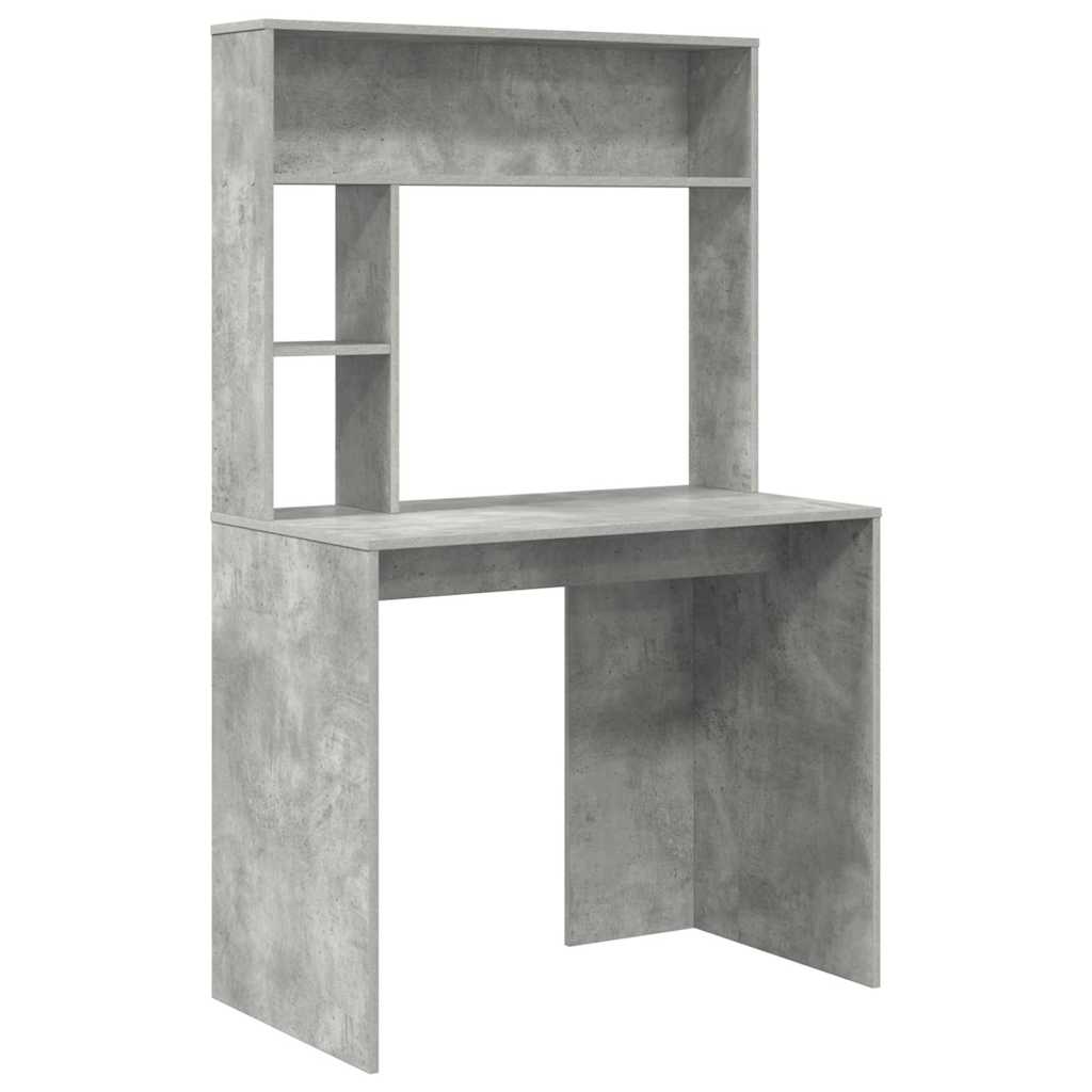 Bureau Gris béton 91 x 50 x 149 cm Bois d'ingénierie - XIOS