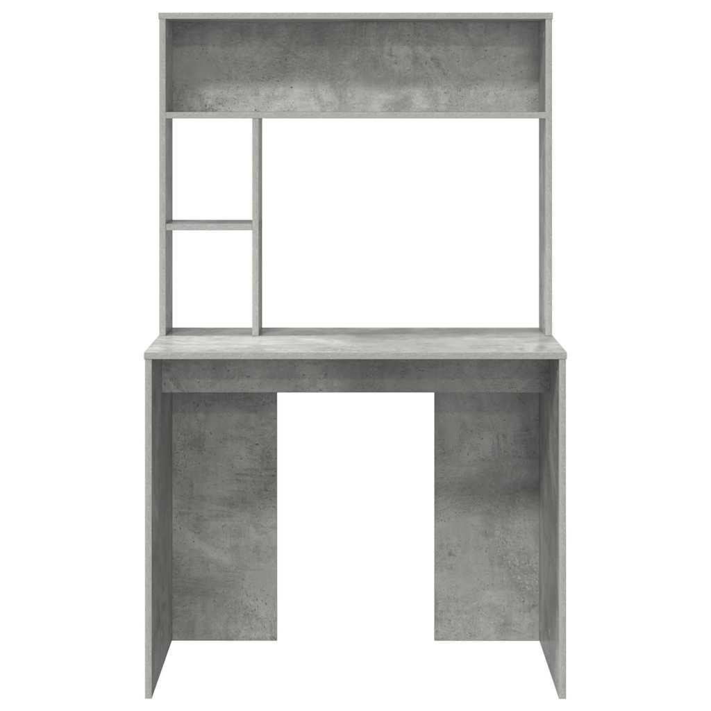 Bureau Gris béton 91 x 50 x 149 cm Bois d'ingénierie - XIOS