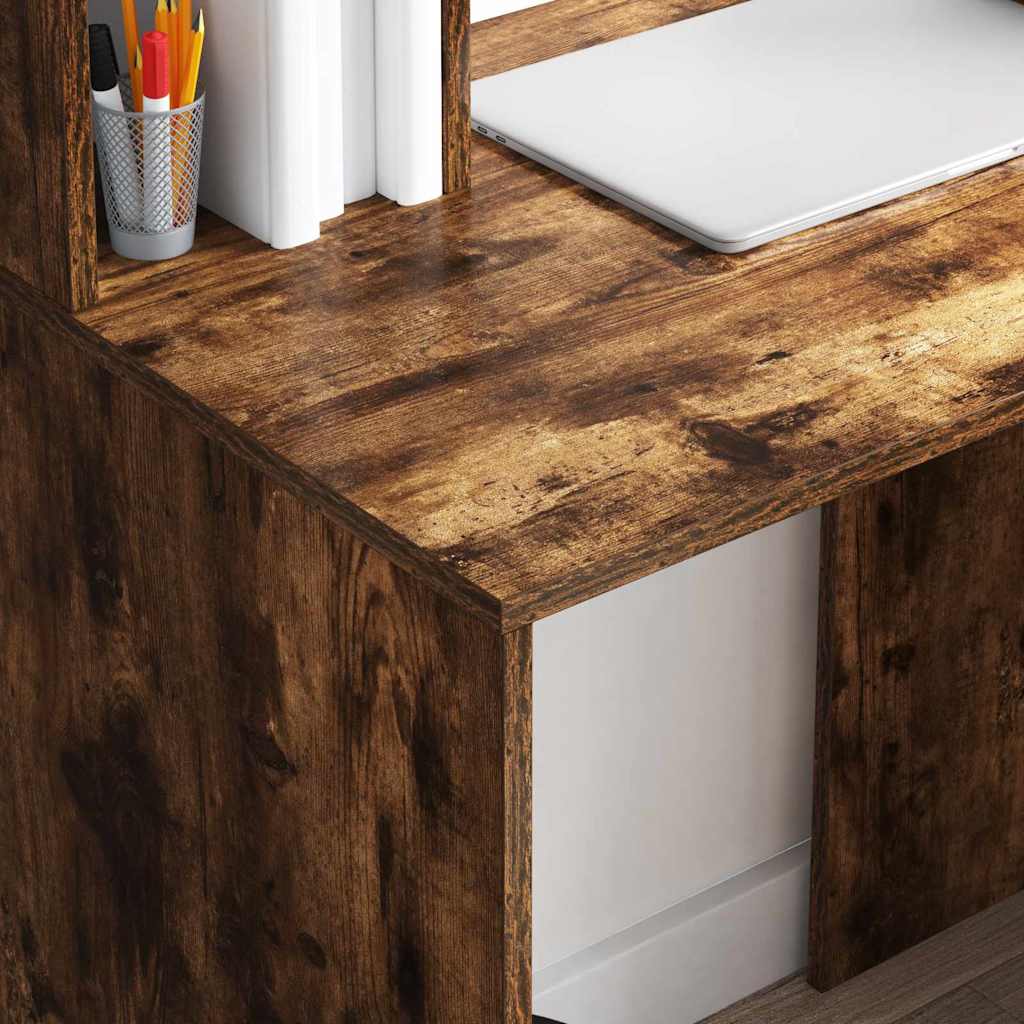 Bureau Chêne fumé 91 x 50 x 149 cm Bois d'ingénierie - XIOS