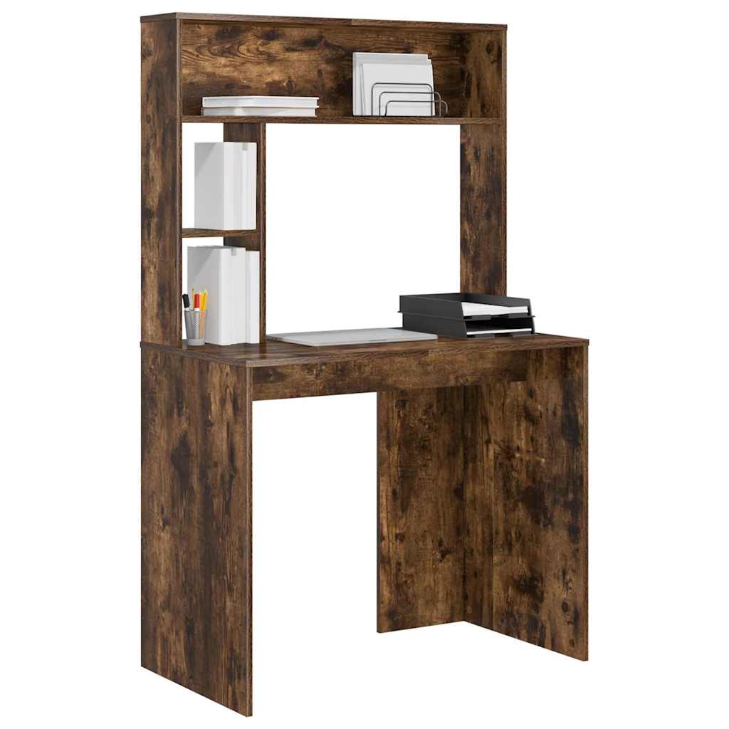 Bureau Chêne fumé 91 x 50 x 149 cm Bois d'ingénierie - XIOS