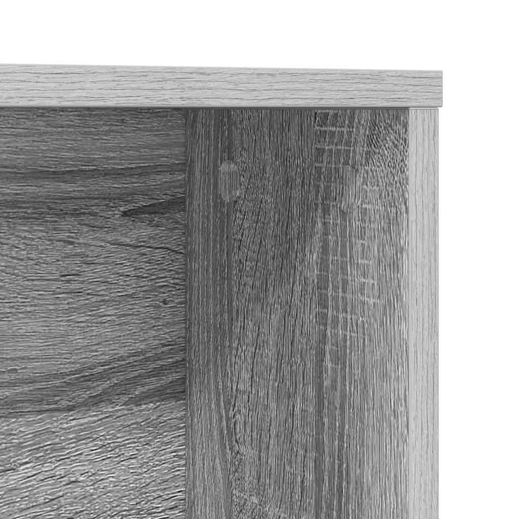 Bureau Gris Sonoma 91 x 50 x 149 cm Bois d'ingénierie - XIOS