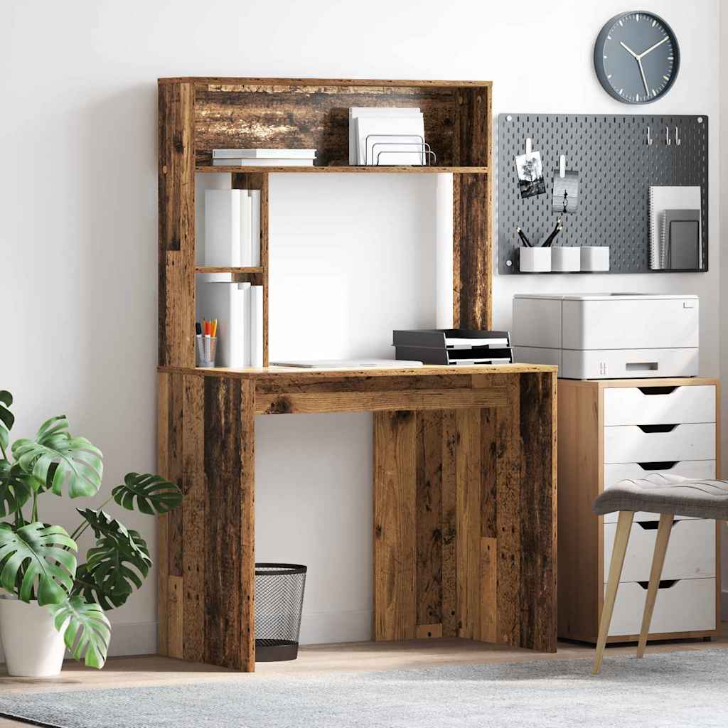 Bureau Bois Ancien 91 x 50 x 149 cm Bois d'ingénierie - XIOS