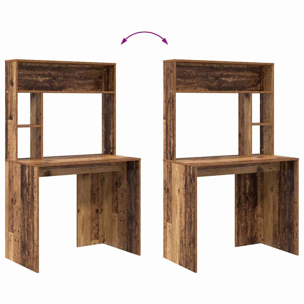 Bureau Bois Ancien 91 x 50 x 149 cm Bois d'ingénierie - XIOS