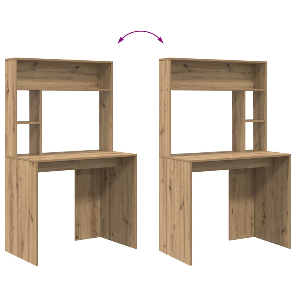 Bureau Chêne artisanal 91 x 50 x 149 cm Bois d'ingénierie - XIOS