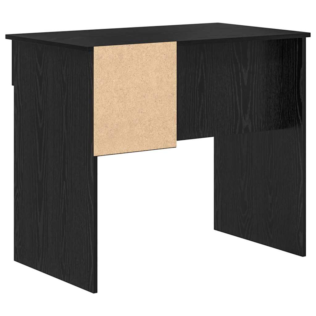 Bureau avec tiroir Chêne noir 90 x 49 x 75 cm Bois d'ingénierie - XIOS