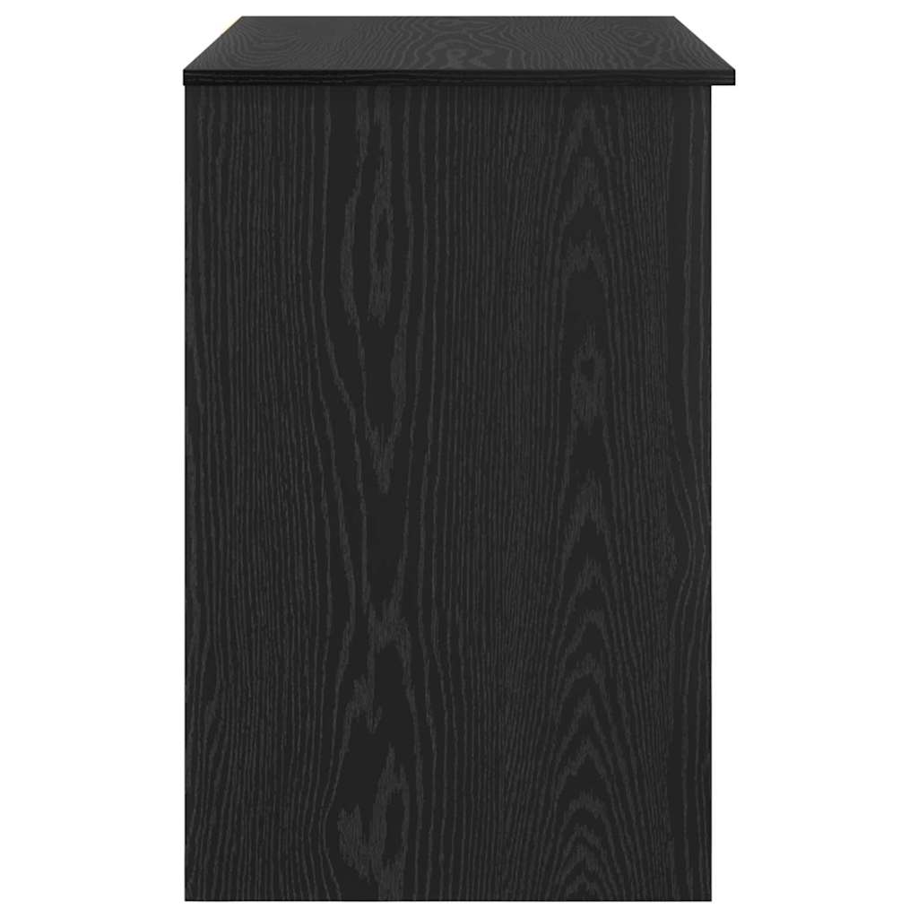 Bureau avec tiroir Chêne noir 90 x 49 x 75 cm Bois d'ingénierie - XIOS