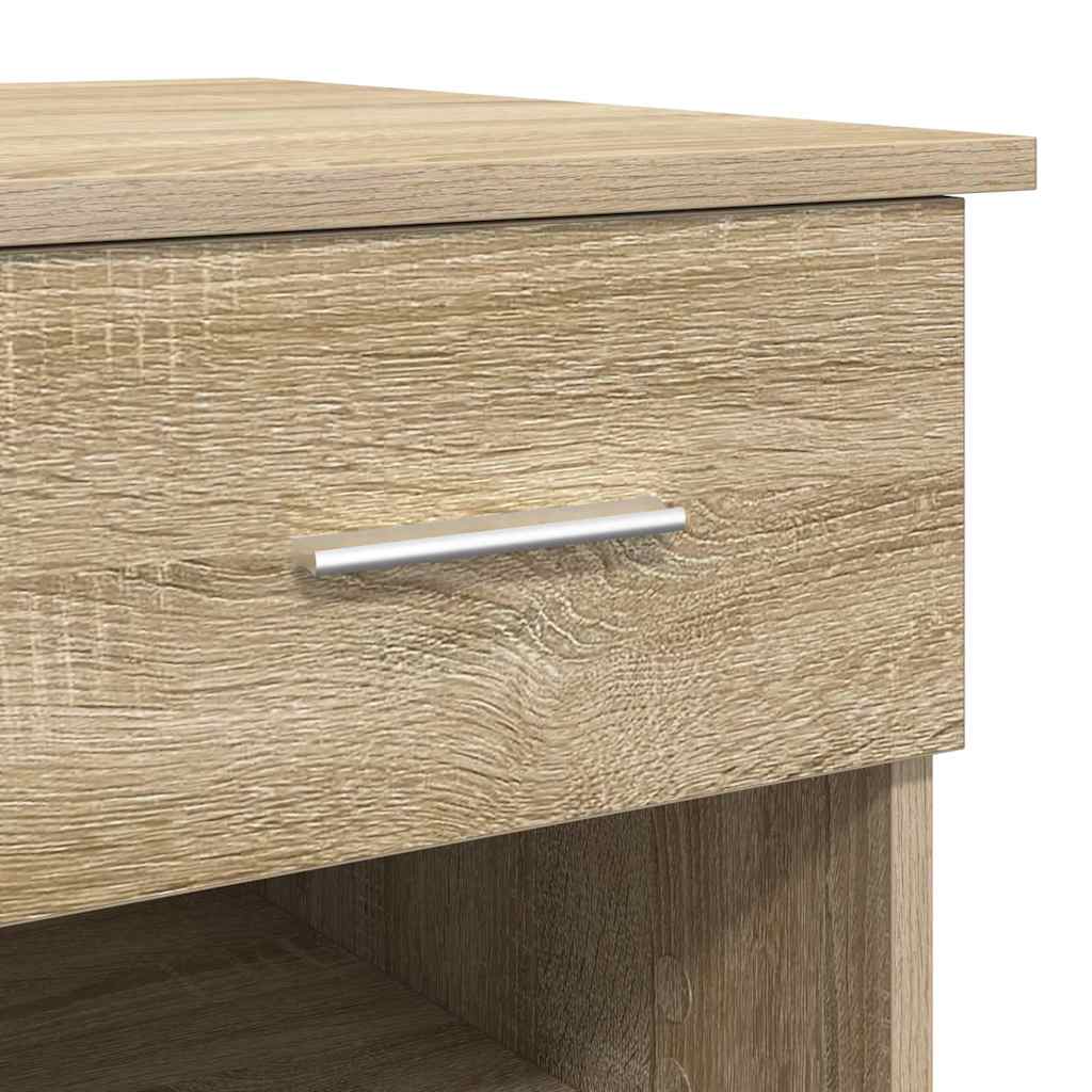 Bureau Chêne Sonoma 90 x 49 x 75 cm Bois d'ingénierie - XIOS